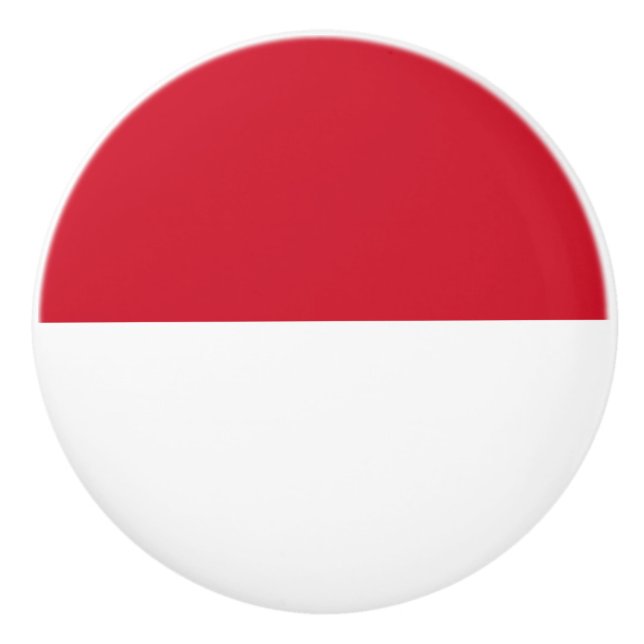 Monaco-flagga Knopp (Framsidan)