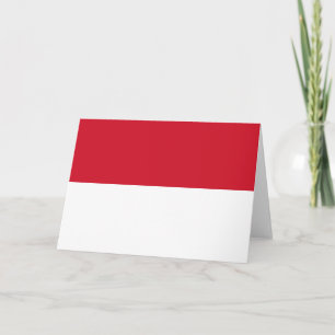 Monaco-flagga Kort