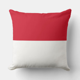 Monaco-flagga Kudde