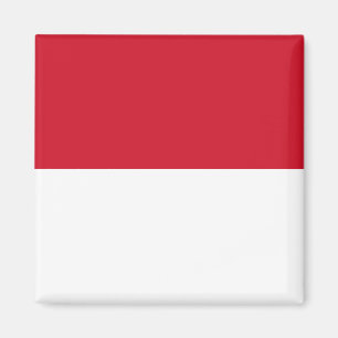 Monaco-flagga Magnet