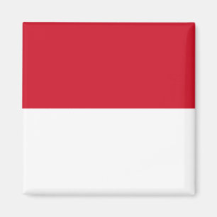 Monaco Flagga Magnet