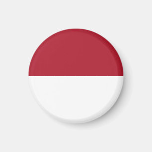 Monaco flagga magnet