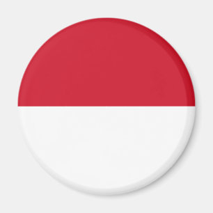 Monaco-flagga Magnet