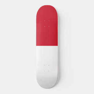 Monaco-flagga Mini Skateboard Bräda 18,5 Cm