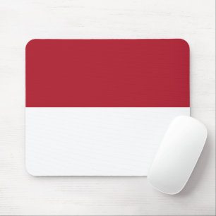 Monaco flagga musmatta