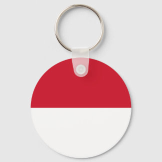 Monaco-flagga Nyckelring