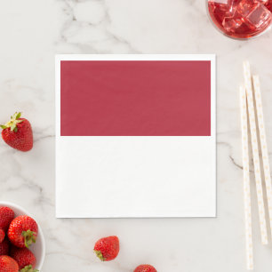 Monaco flagga pappersservett