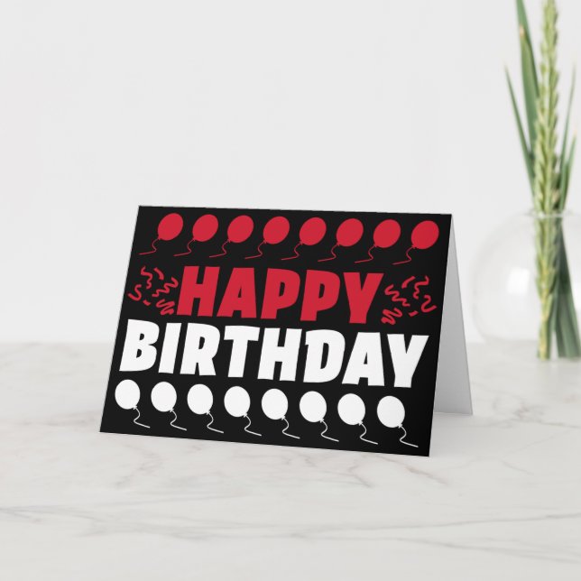 Monaco Flagga Patriotic Birthday Kort (Framsida)