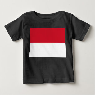 Monaco-flagga T Shirt