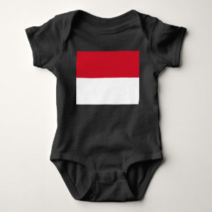 Monaco-flagga T Shirt