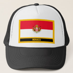 Monaco Flagga Truckerkeps