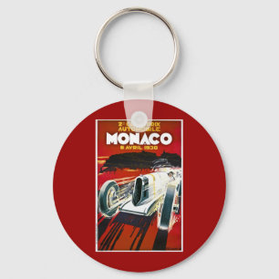 Monaco grand prix 1930 nyckelring