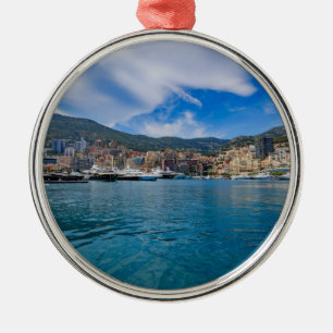 Monaco horisont julgransprydnad metall