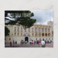 Monaco i Monte Carlo Berömd Palace Landmark