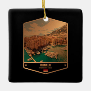 Monaco Julgransprydnad Keramik