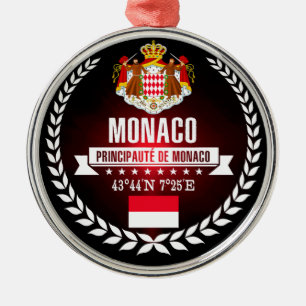 Monaco Julgransprydnad Metall