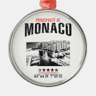 Monaco Julgransprydnad Metall