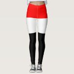 Monaco Leggings<br><div class="desc">Monaco flagga färg</div>