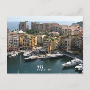 monaco levande vykort