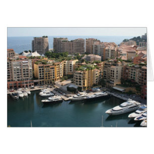 monaco-liv hälsningskort