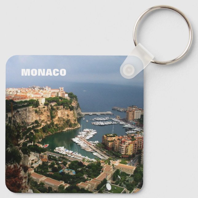 Monaco Magnet Nyckelring (Baksida)