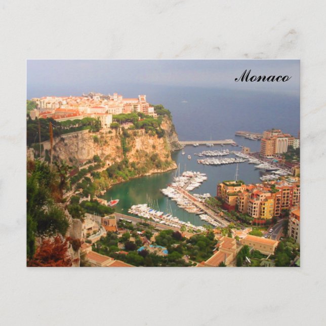 Monaco Magnet Vykort (Framsida)