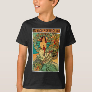 Monaco Monte - carlo art nouveau Tee Shirt