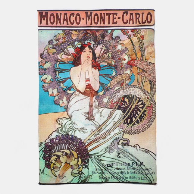 Monaco Monte Carlo Kökshandduk (Vertikal)
