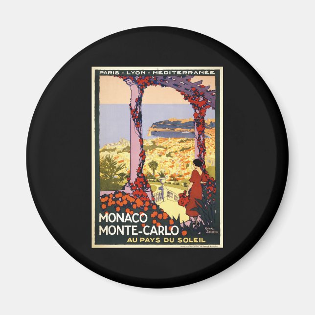 Monaco Monte Carlo Magnet (Framsidan)