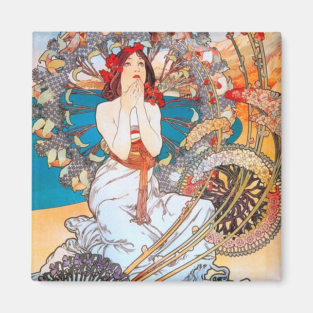 Monaco, Monte-Carlo, Mucha Magnet (Framsidan)