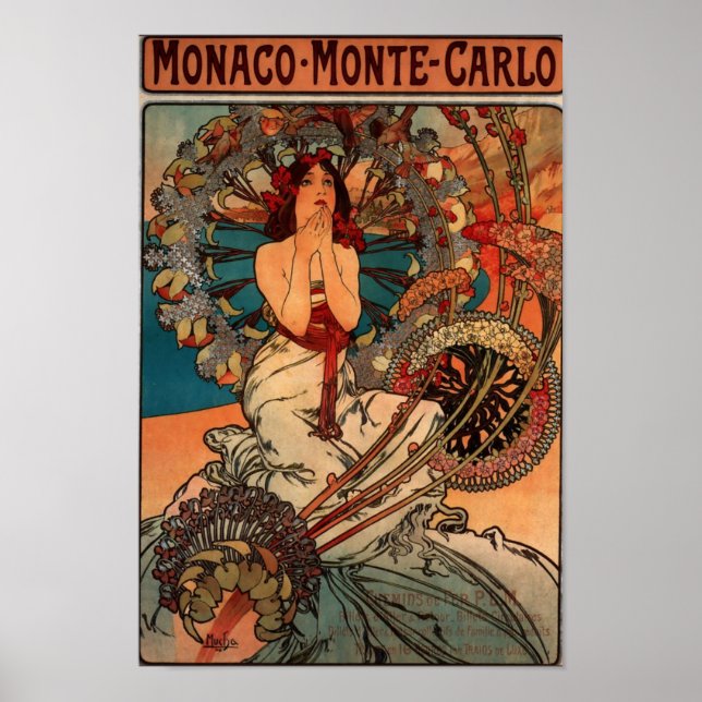 Monaco-Monte-Carlo Poster (Framsidan)