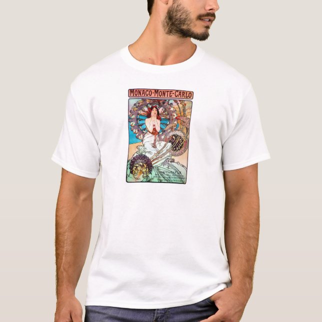 Monaco Monte Carlo Tee Shirt (Framsida)