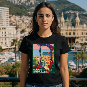 Monaco Monte-Carlo Vintage 1922 Reseturism T Shirt