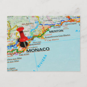 Monaco, Monte Carlo Vykort