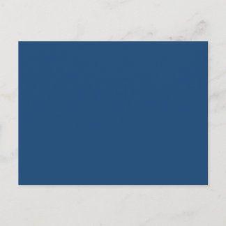 Monaco Noble Blue Solid Färg Vykort