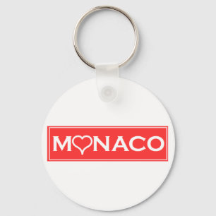 monaco nyckelring