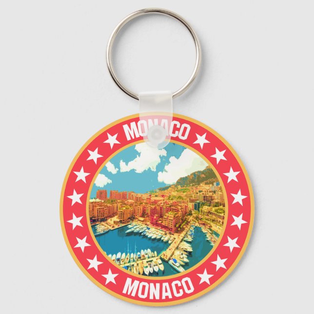 Monaco Nyckelring (Framsida)