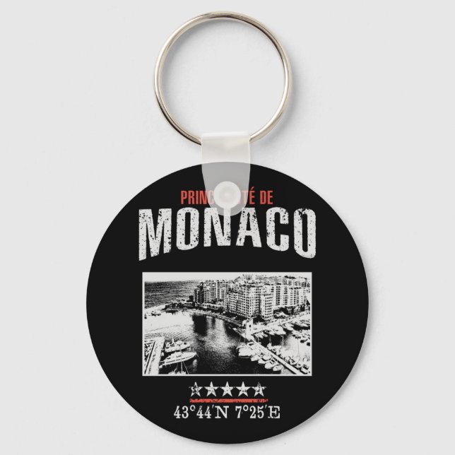 Monaco Nyckelring (Framsida)