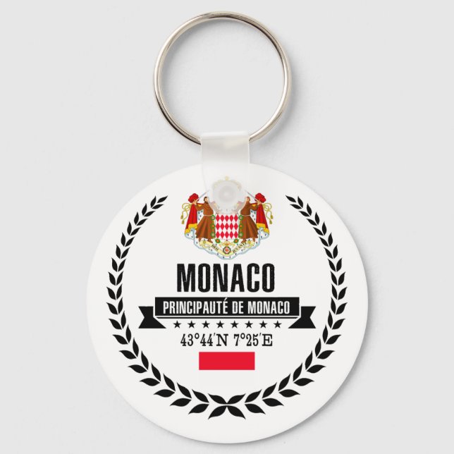 Monaco Nyckelring (Framsida)