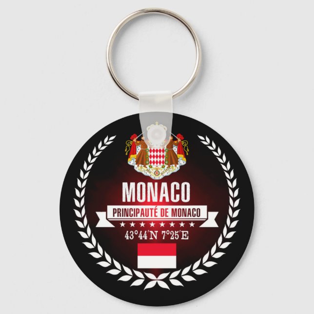 Monaco Nyckelring (Framsida)