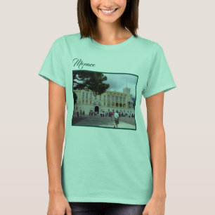Monaco Palace Monte Carlo Travel Souvenir T Shirt