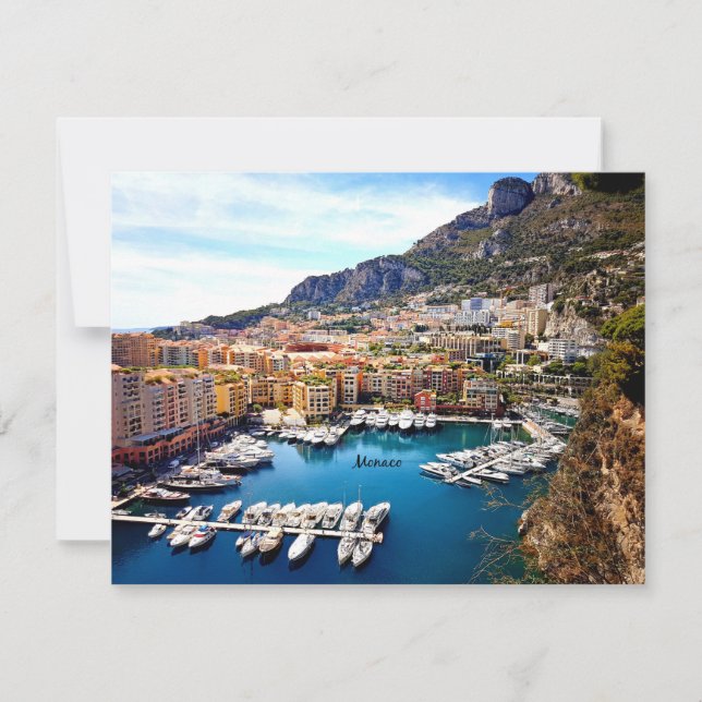 Monaco Port Kort (Framsida)