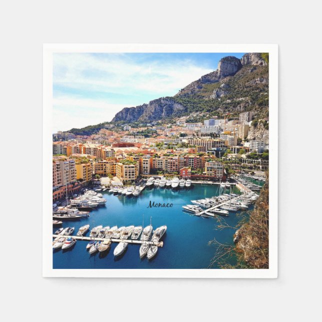Monaco Port Pappersservett (Framsidan)