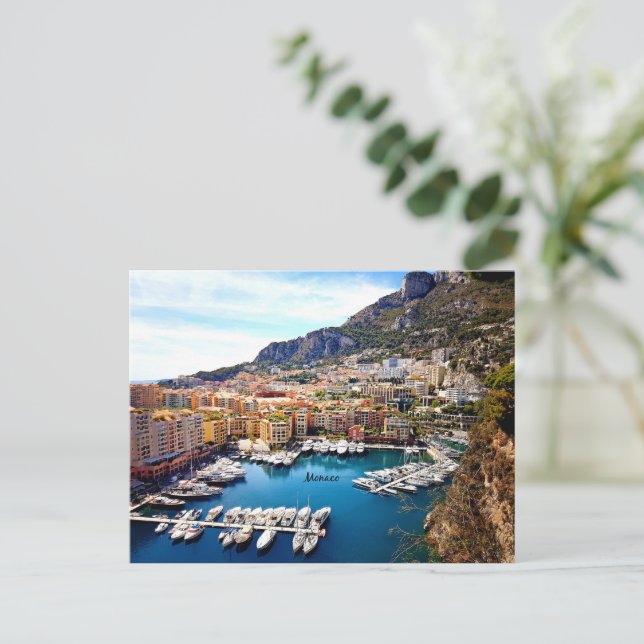 Monaco-portvykort Vykort (Stående Fram)