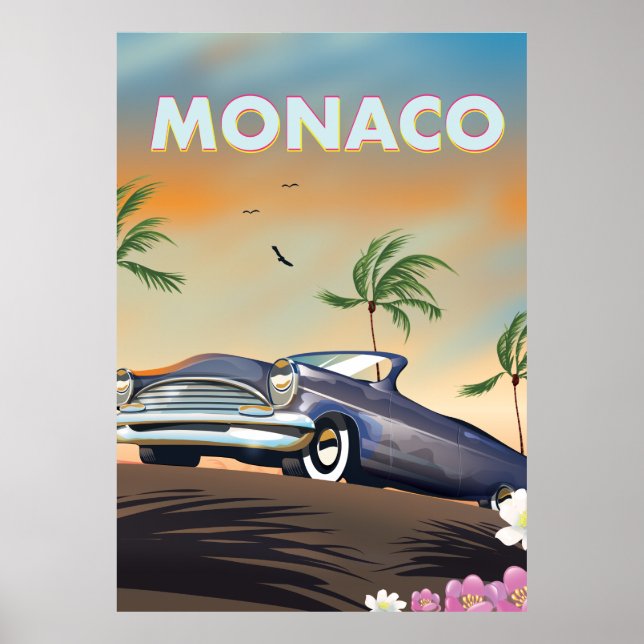 Monaco Poster (Framsidan)