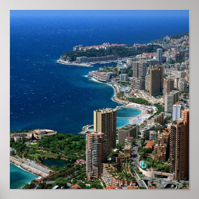 Monaco Poster (Framsidan)