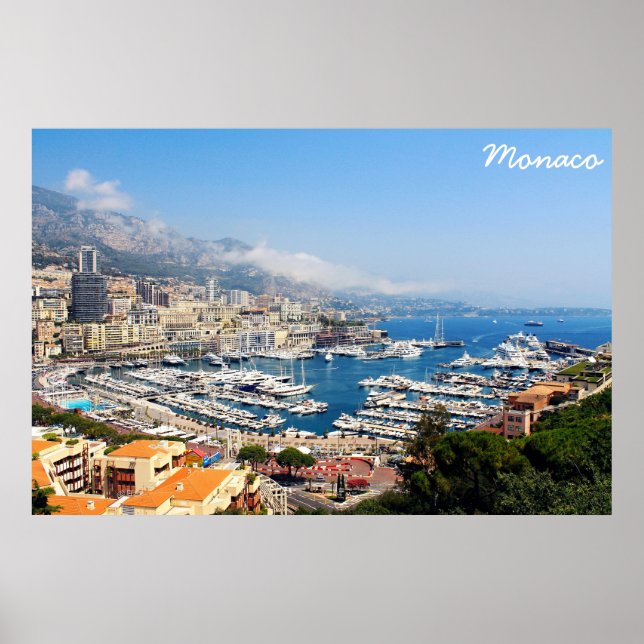 Monaco Poster (Framsidan)