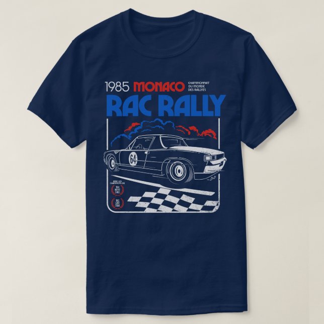 MONACO RALLY T SHIRT (Design framsida)