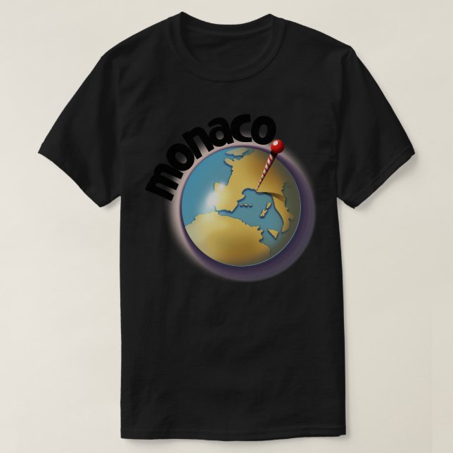 Monaco-resa T Shirt (Design framsida)