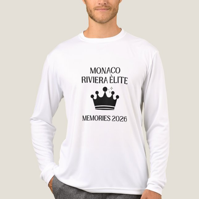 Monaco Riviera Elite Minnen 2026 T Shirt (Framsida)